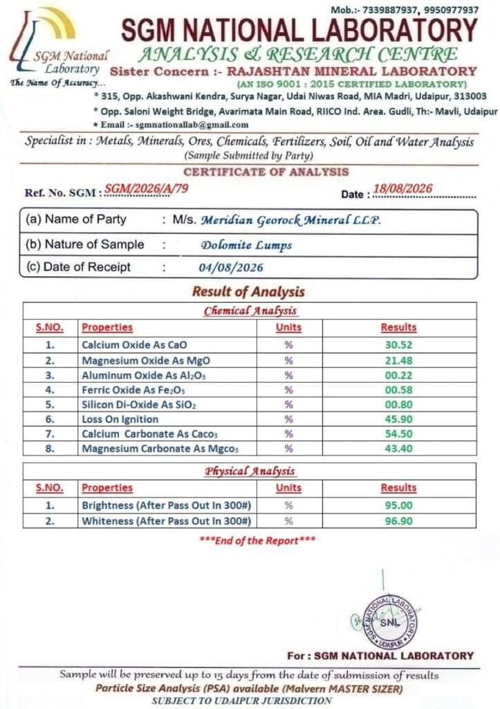 MERIDIAN REPORT 1
